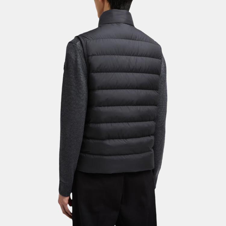 Moncler Treompan Collection Down Vest Men's Black K20911A00128549SK999