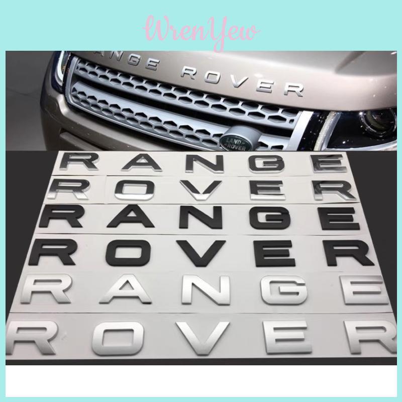 Наклейка с логотипом автомобиля Range Rover из АБС-пластика для автомобиля