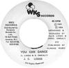 7-дюймовая пластинка JC LODGE You Can Dance 012 WKS Records 1984 Ямайка Регги Ска Даб Б/у