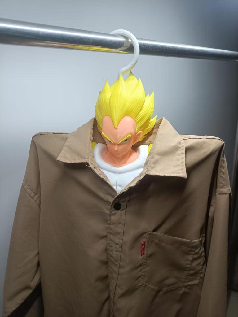 Креативная вешалка для одежды Dragon Ball Goku, Piccolo & Vegeta - Подарок и Декор для Детей