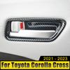 Для Toyota Corolla Cross XG10 2021 2022 2023 гибридный автомобиль ABS внутренняя дверная ручка чаша крышка отделка наклейки украшения аксессуары