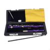 C Key Piccolo Lightweight Easy To Play Woodwind Instrument 16 Hole Flute for Stage Performance