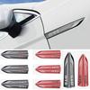 2PCS NEW ABS Car Fender Side Badge Emblem Sticker Decal For Polo GOLF Sagitar Jetta Bora Lavida Tiguan Passat Santana
