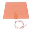 Silicone Heating Pad 280x280mm 220V 600W High Temperature Resistance Hot Bed Silicone Heater Mat with Adhesive