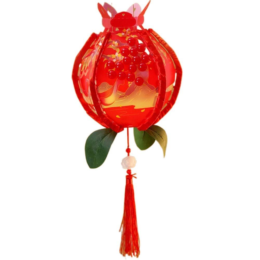 Фонарь в китайском стиле гранат кролик ручные фонарики фонари середины осени детский подарок