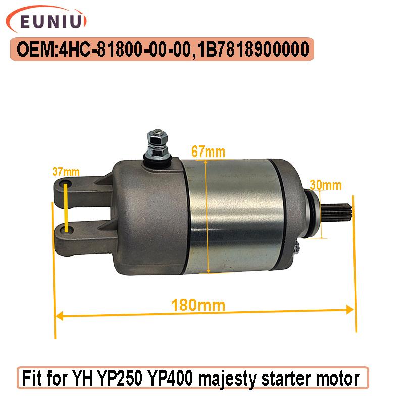Стартер для YMH VP250 VP300 X-City YP250 YP400 Malaguti 250 Linhai 4HC-81890-00 4HC-81800-00 1B7-81890-00 4714800182