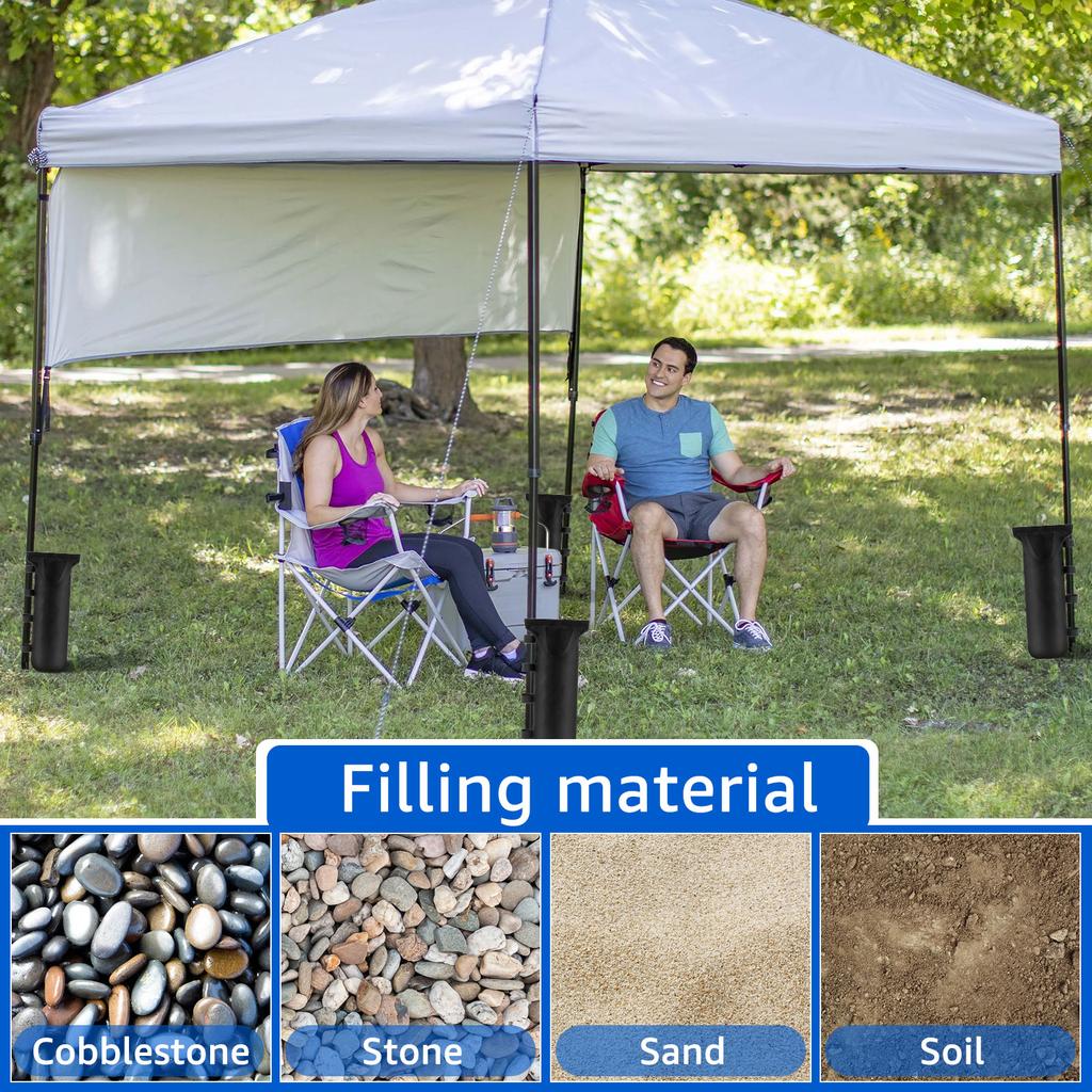 4 шт. Песочный мешок для палатки Ткань Оксфорд Пустой Утяжелительный песочный мешок Открытый Сад Кемпинг Навес Ветрозащитный Фиксированный Песочный мешок Аксессуары для палатки