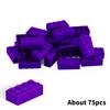 200г2x4 Конструктор DIY Толстые ФигуркиКирпичики Точки Образовательный Креативный РазмерСовместимый Особенности Игрушки дляДетей