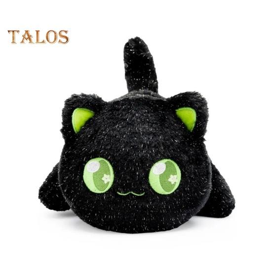 Очаровательная плюшевая игрушка-кукла в виде кошки, супер мягкая, износостойкая, не выцветающая, моющаяся, мультяшная плюшевая игрушка-кошка