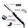 Professional 7mm Curling Iron Electric Hair Curler for Short Hair Pear Flower Cone Ceramic Curling Wand Hair Rollers Styler