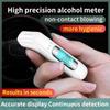 2024 New Digital Alcohol Breath Tester Mini Breathalyzer Handheld Analyzer Portable Measurement and Testing Instrument for Household Alcohol Testing