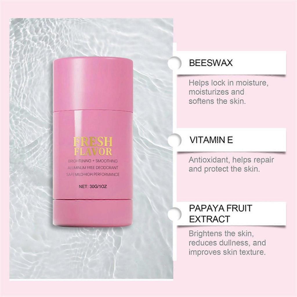 Odor Neutralizing Deodorant Stick For Women Natural Ingredient Smooth Underarm Texture Sweet Fragrances Multicolor