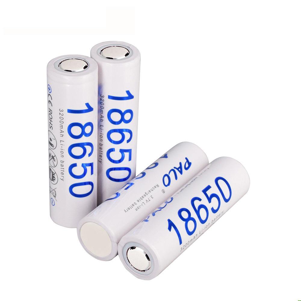 PALO Оригинальный 3,7 В 18650 аккумулятор 3200 мАч NCR18650 литий-ионный аккумулятор 17A для фонарика электрический игрушечный дрон аккумулятор