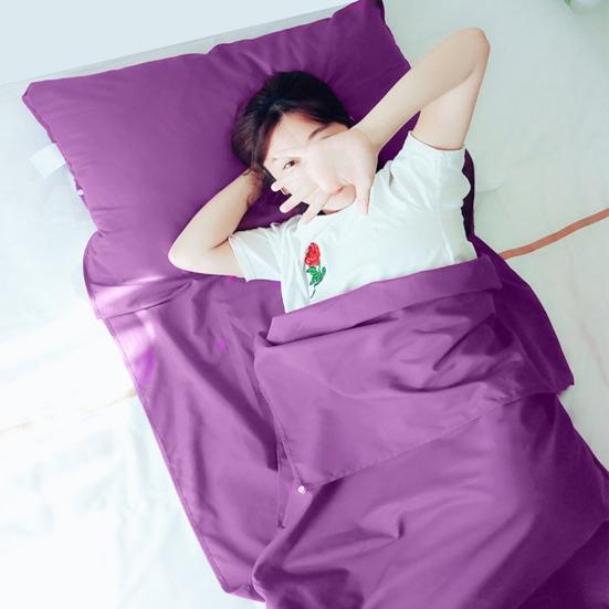 Спальный мешок с наволочкой. Очень мягкая, износостойкая, водонепроницаемая, не выцветающая, легкая складная простыня для путешествий.