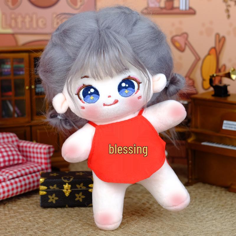 20 см Милый Хлопковый Плюшевый Наряд для Куклы с Платьем и Штанами