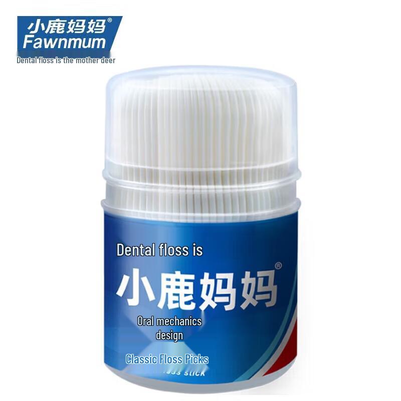 FAWNMUM High-Fine Disposable Dental Floss Picks