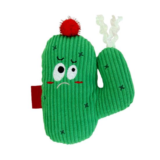 Мягкая игрушка для кошек «Кактус», интерактивная плюшевая игрушка-кикер для кошек с кошачьей мятой, игрушка-царапка для кошек, скрежещущих зубами, для домашних кошек