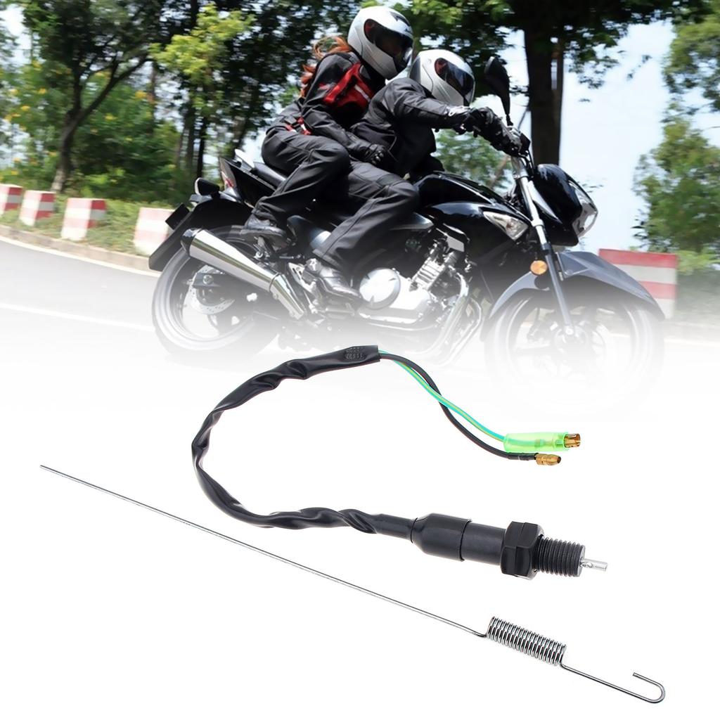 Универсальный 2-проводной переключатель стоп-сигнала мотоцикла, подходящий для Honda Kawasaki с пружиной, педалью барабанного тормоза
