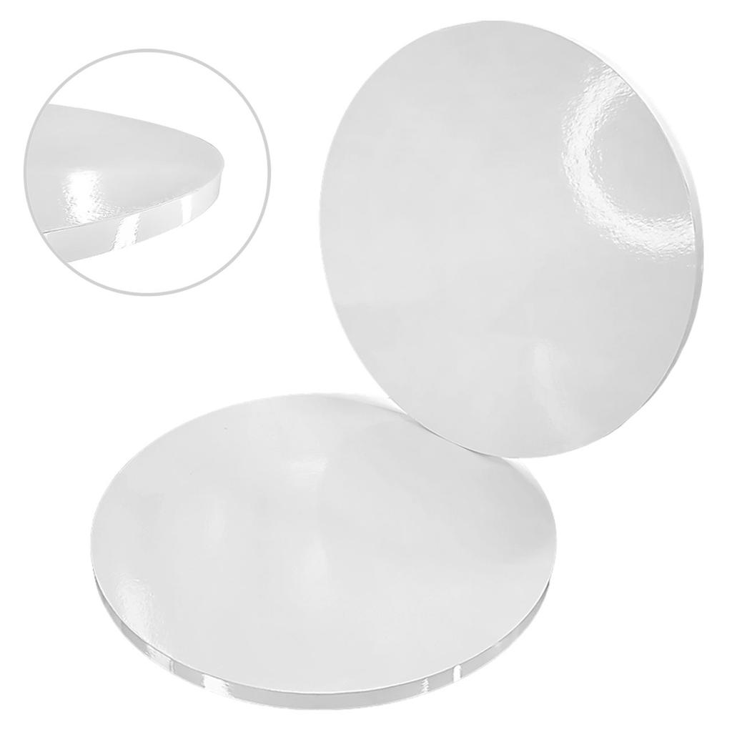 Cake board base white 28 cm 1,2 cm set 5 pcs cake drum round luxe brand4cake