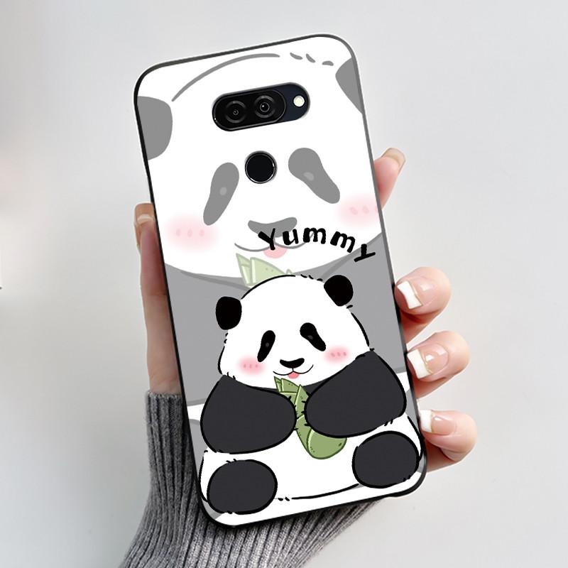 Casing For LG K40S K50S Soft Case LM-X430 LM-X540 Aesthetic Fashion Cute Cat Cartoon Phone Back Cover Shockproof Silicone Bumper
