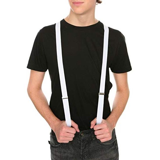 Men' Set 1920s Tie Suspenders Overlays Shoes