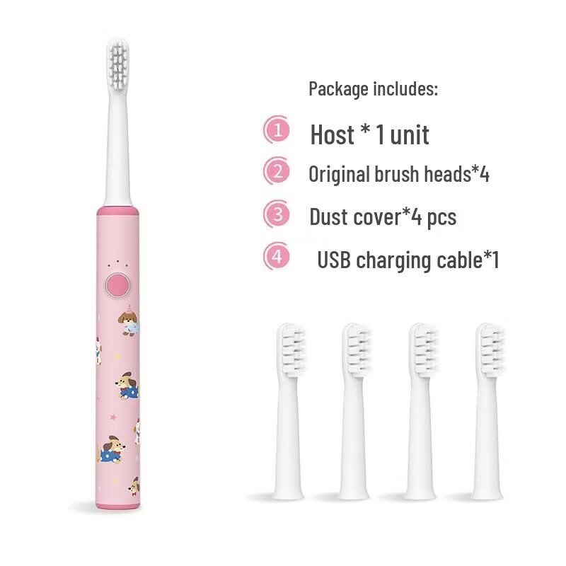 SAMPO Kids Sonic Electric Toothbrush CN plug (adapter included)