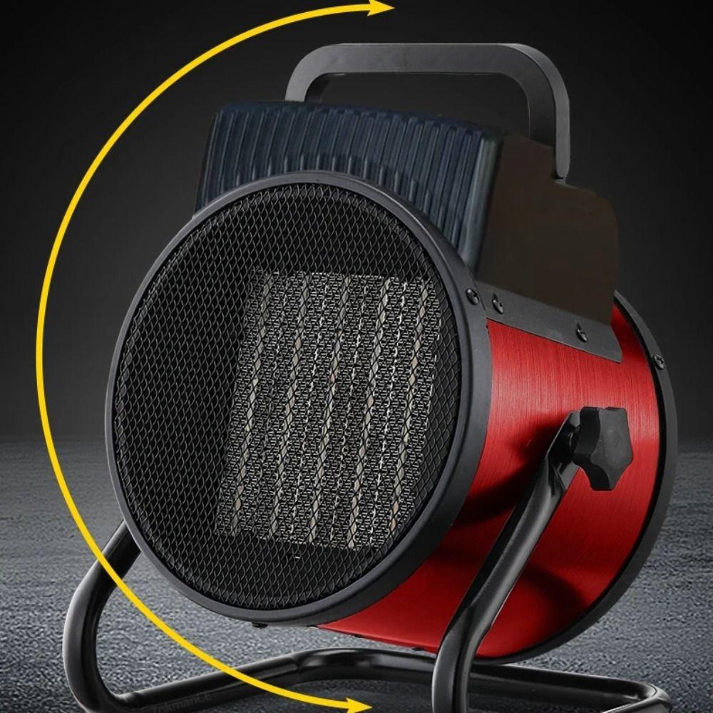 3 Gear Adjust Thermostat Energy-saving Heating Heater Workshop Shed Breeding Fan