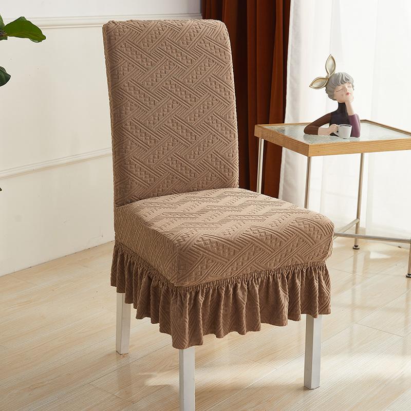 Dining Chair Cover, Cushion, Backrest Cover, Thickened Elastic Chair Cover, Household Use
