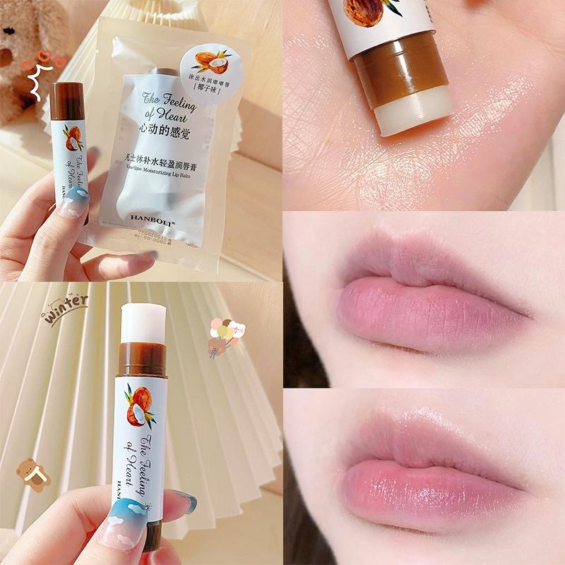 Fruit Flavor Moisturizing Hydrating Lip Balm Anti-cracking, Removal of Dead Skin Repair Lip Line Lip Balm Waterproof Lipstick Long-lasting Set Makeup