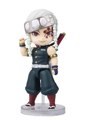TAMASHII NATIONS Фигурки мини-убийца демонов: Клинок, рассекающий демонов Тенген Узуй, примерно 100 мм, раскрашенная ПВХ/АБС экшн-фигурка, BAS60829