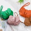 Cute Small Elephant Wallet Cosplay Anime Pu Purse Elephant Japanese Bag Backpack Pendant Creative Lipstick Zipper Card Bag