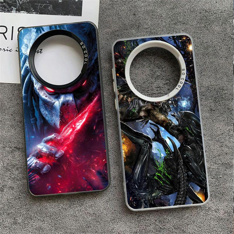 Мягкий чехол для телефона A-Alien Vs P-Predator для Samsung Galaxy S24 S25 FE S26 Edge S23 Ultra S22 Plus S21 + Ударопрочная задняя крышка
