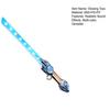 Children Glowing Lightsaber Toy with Special Sound Effects Multi-Color Light Up Longsword Realistic Handle Gift for Kids Role-Playing Fun