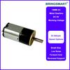 Bringsmart GA16-030 Постоянный мотор-редуктор 3В 6В Мини-электромотор Редуктор 6-480 об/мин Маленькие редукторы Индивидуальный электронный замок
