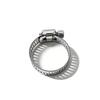 Set of 20 American-style hose clamps, made of 201/304 stainless steel, high-torque clamps, rust- and moisture-resistant