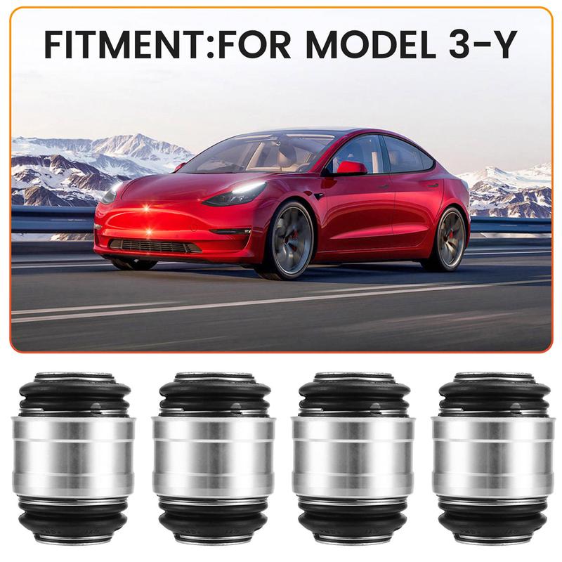 4 PCS Rear Steering Knuckle Bushing 1188412-01-E for Model 3/Y Parts