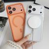 Прозрачный противоударный магнитный чехол для For Iphone 17 Air 16 1 14 13 Pro Max Защита камеры Для Magasfe Беспроводная зарядка Чехол