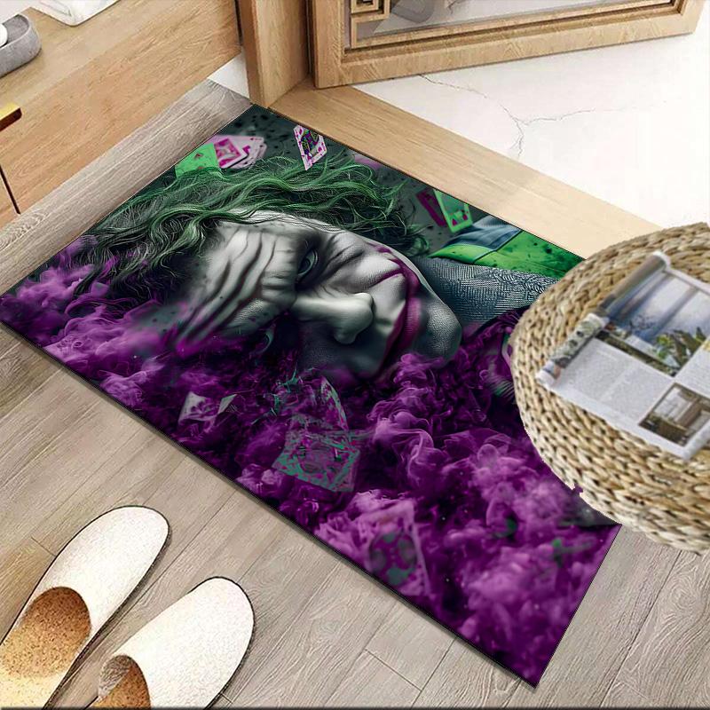 Clown villain Carpet, Kitchen Rugs, Yoga Mat, Non-Slip Mats, Rug for Bathroom, Living Room bedroom, Camping Rugs Christmas Gift
