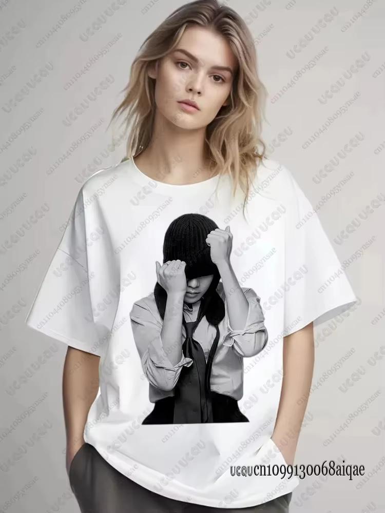 2026 Kpop Boy Band Final Look Photo Graphics Unisex Cotton Shirt BTS Summer New High Quality Women's Oversized Streetwear Tshirt