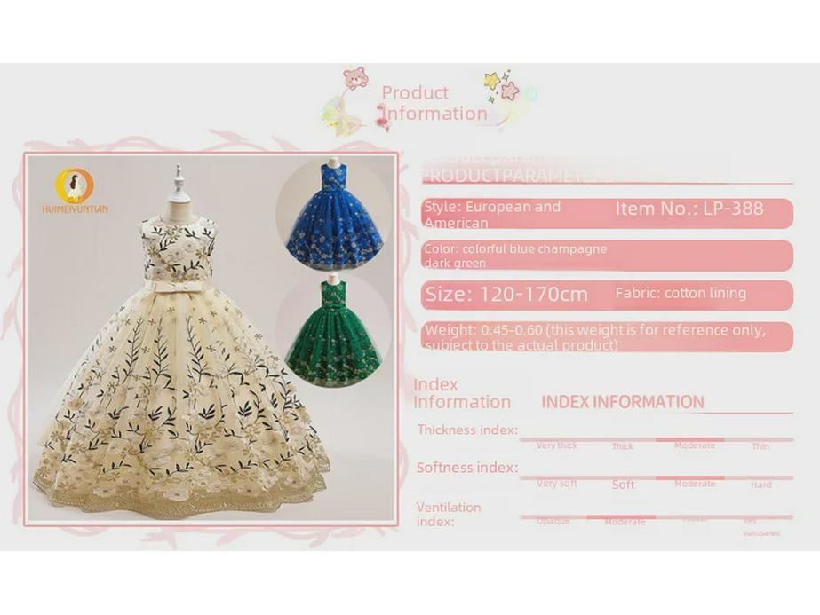 Платье-пачка для девочек на выступление и день рождения – Свадебный костюм для девочки-цветочницы