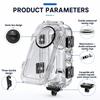 60M Invisible Dive Case Underwater Diving Shell for Insta360 X6 Action Camera Accessories