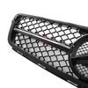 CRI1Glossy Black AMG Style Bumper Grille Grill With OE Style Emblem Logo For Mercedes Benz C-Class W204 2008-14 C180 C200 C250 C350