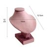 Mannequin Neck Model Stand Solid Color Storage Rack Fashion Display Stand  Necklace Pendant