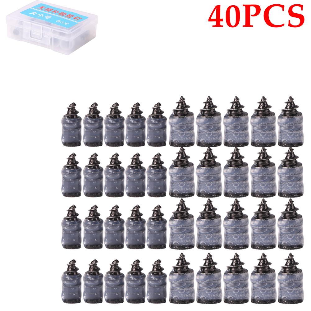 10-50 шт. автомобильные мотоциклетные вакуумные гвозди для ремонта шин, грузовики, скутеры, велосипедные шины, ремонт проколов, бескамерные инструменты, резиновые металлические аксессуары