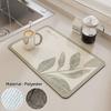 Tableware Drying Mat Super-absorbent Tableware Nordic Drain Pad Kitchen Placemat Home Draining Mats Table Counter Pads