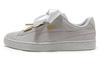 Men's Sneakers PUMA Suede Heart Satin Low Tops Skateboarding Shoes Unisex Gray