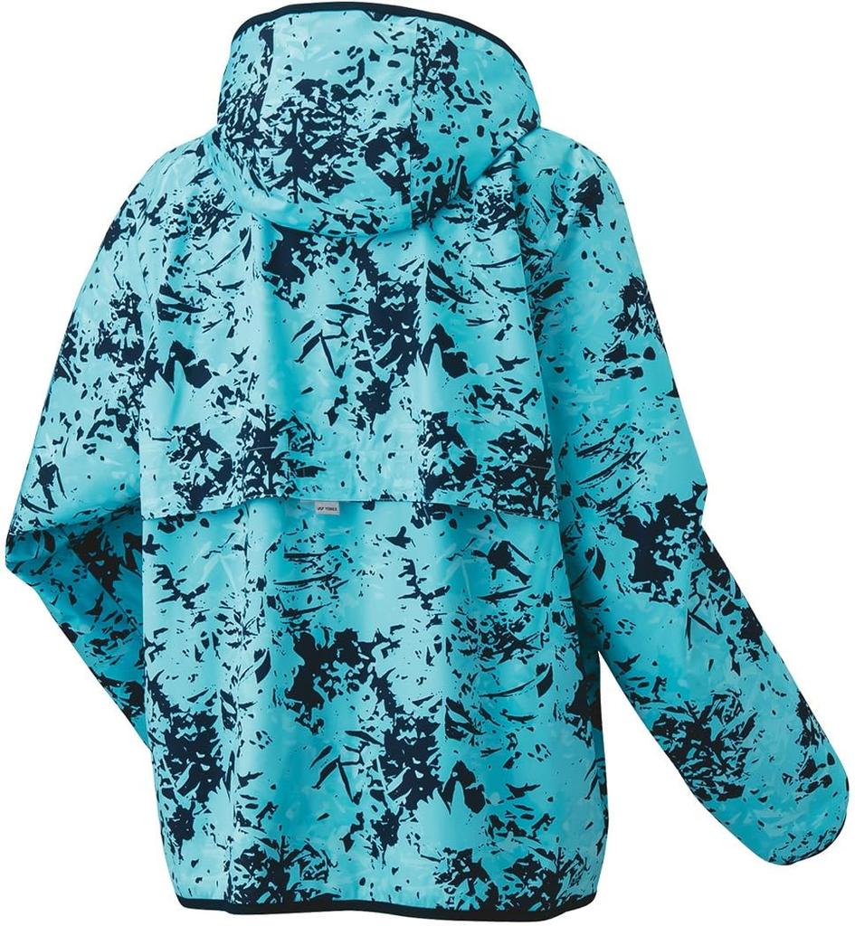 YONEX Lined Wind Warmer Light Blue Medium Women's Hoodie, 78071, (033),