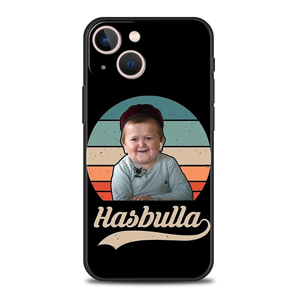 Роскошный чехол для телефона iPhone 15 14 11 Pro Max 13 12 XS X XR SE3 7 8 Plus противоударный забавный чехол Hasbulla Protect Funda