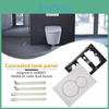 For Geberit Sigma 01 Dual Push Button Flush Plate Actuator Wc Concealed Cistern