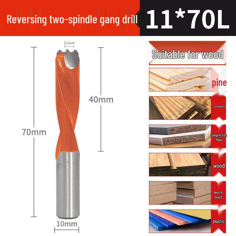 12 мм Фрезерная фреза для сверления боковых отверстий по дереву, пробойник для отверстий